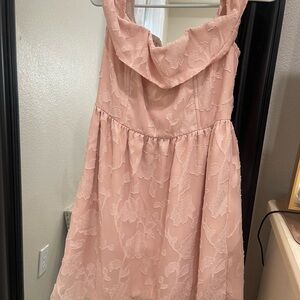 cupcakes & cashmere Blush Floral Dress